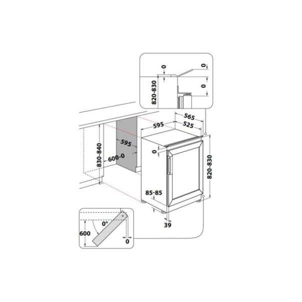 WHIRLPOOL Ugradna vinska vitrina WHWBU60D2B - EP2854715