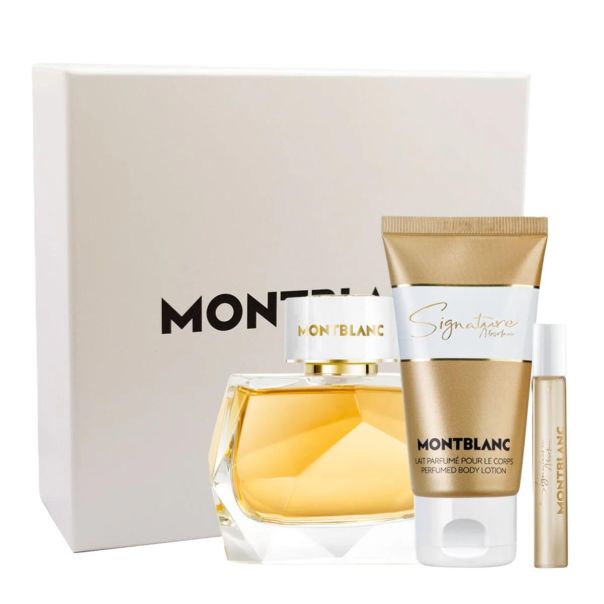 Montblanc Signature Absolu Set EDP 90ml + EDP 7.5ml + Body Lotion 100ml - EP3024754