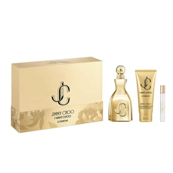 Jimmy Choo I Want Choo Le Parfum set (EDP 100ml + EDP 7.5ml + BL 100ml) - EP2829569