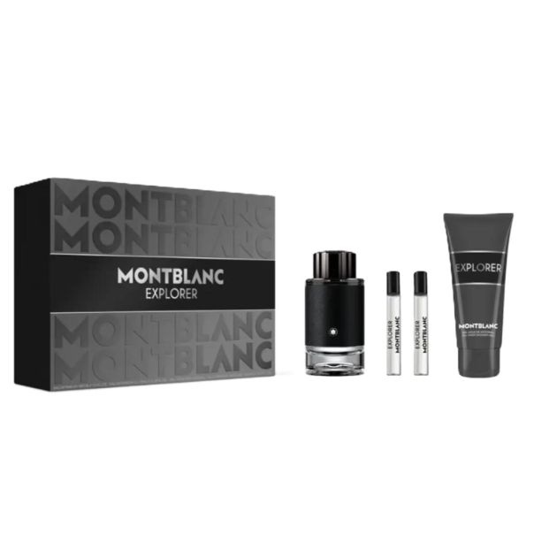 Montblanc Explorer Set EDP 100ml + 2x7.5ml EDP + Shower Gel 100ml - EP3024757