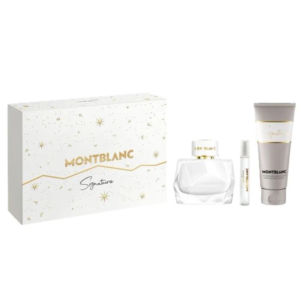 Montblanc Signature Set EDP 90ml + EDP 7.5ml + Body Lotion 100ml - EP3024751