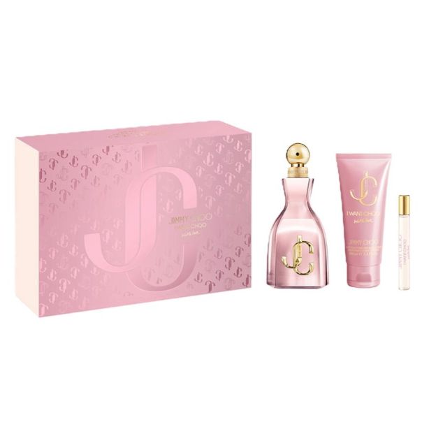 Jimmy Choo I Want Choo With Love Set EDP 100ml + EDP 7.5ml + Body Lotion 100ml - EP3024504