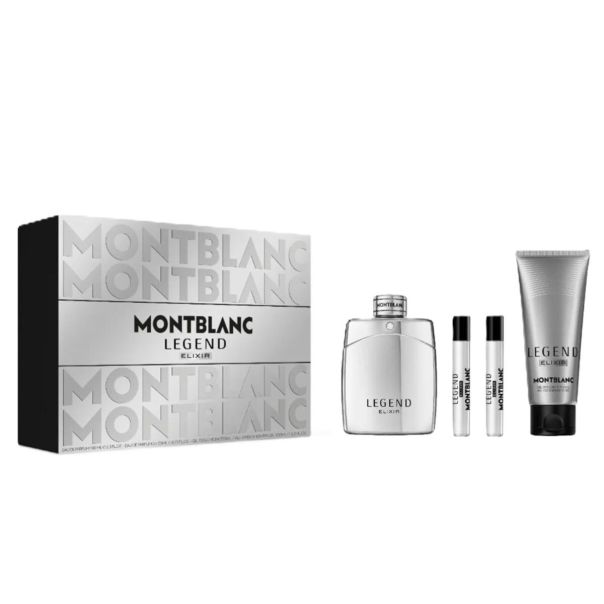 Montblanc Legend Elixir Set Parfum 100ml + 2 x 7.5ml Parfum + Shower Gel - EP3094957
