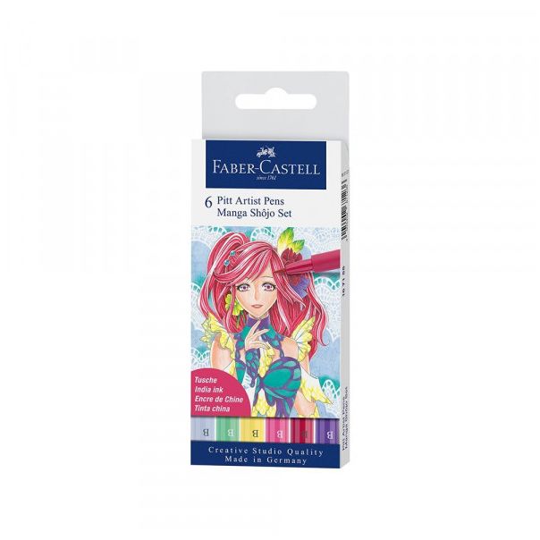 Pitt Art set Faber Castell Manga 1/6 167155 - E931