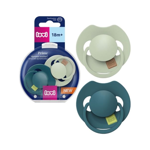 LOVI PRIME SILICONE DYNAMIC VARALICA 18M+  (2KOM) - PISTACIO/GREEN 34/415 - EP2739800