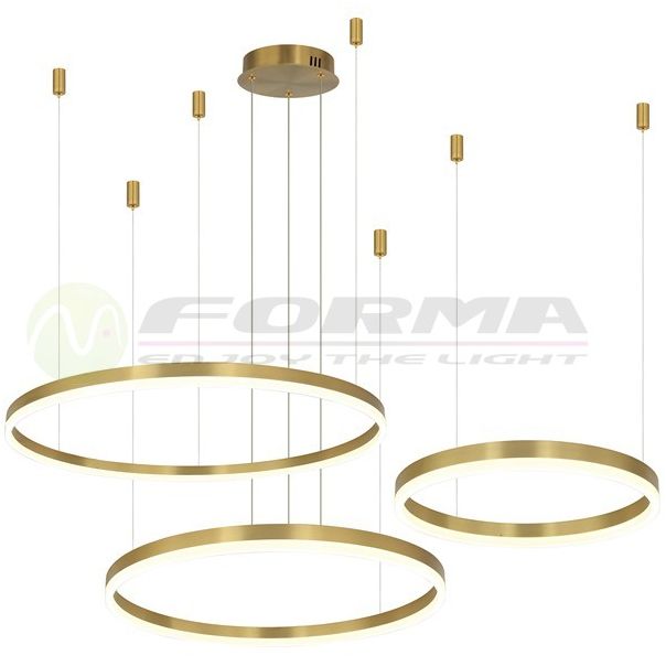 FORMA LED plaf. lampa 130W 3000K-6400K F2047-130C SG - 005749