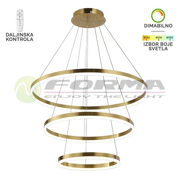 FORMA LED visilica 130W 3000K-6400K F2047-130V SG - 005761-1