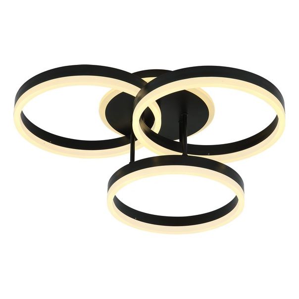 FORMA LED plaf. lampa 82W 3000K-6400K F2047-82C BK - 005778