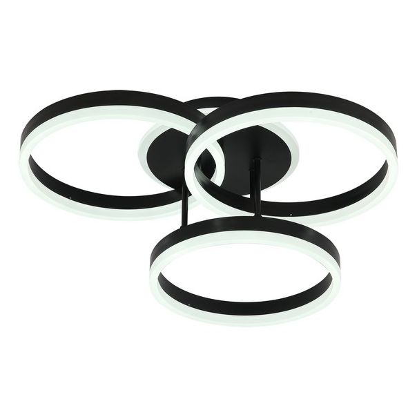 FORMA LED plaf. lampa 82W 3000K-6400K F2047-82C BK - 005778