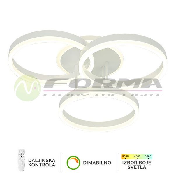 FORMA LED plaf. lampa 82W 3000K-6400K F2047-82C WH - 005779