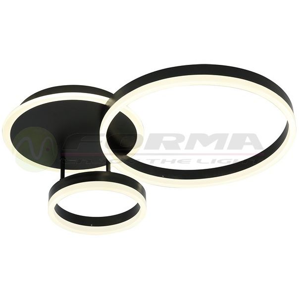 FORMA LED plaf. lampa 66W 3000K-6400K F2047-66C BK - 005784