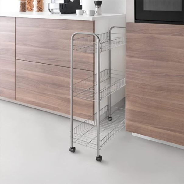 METALTEX Polica sa točkićima Slim Cart de Luxe - 341503 001