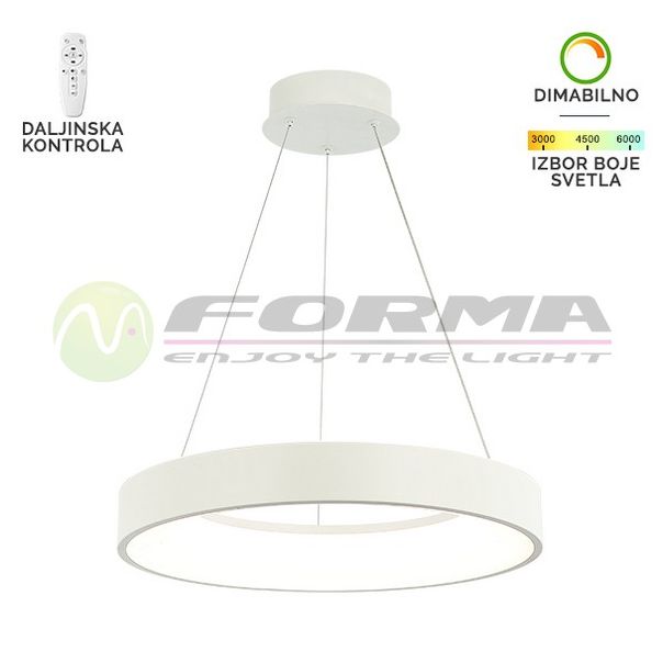 FORMA LED visilica 66W 4000K F2049-66V WH - 005815