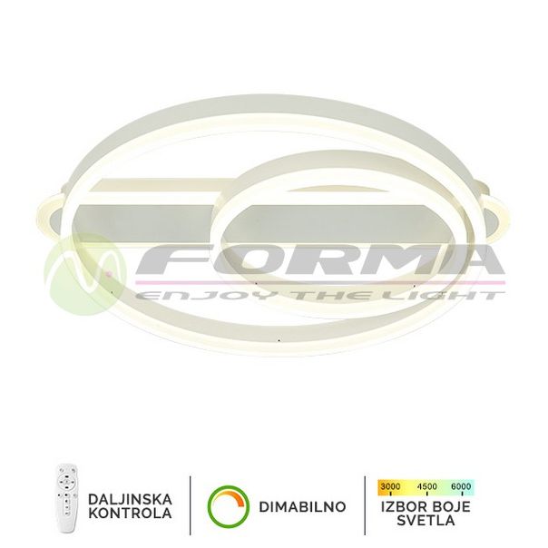 FORMA LED plaf. lampa 82W 3000K-6400K F2047-82P WH - 005773