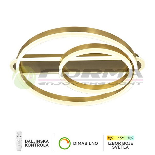 FORMA LED plaf. lampa 82W 3000K-6400K F2047-82P SG - 005771