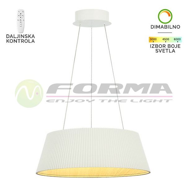 FORMA LED visilica 62W 4000K FK2003-62V WH - 005822