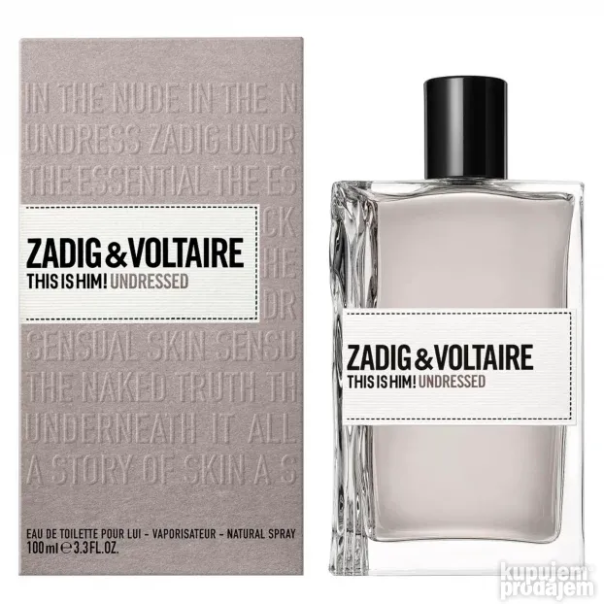 Zadig & Voltaire This Is Him Undressed EDT 100ml - TPPZV0005