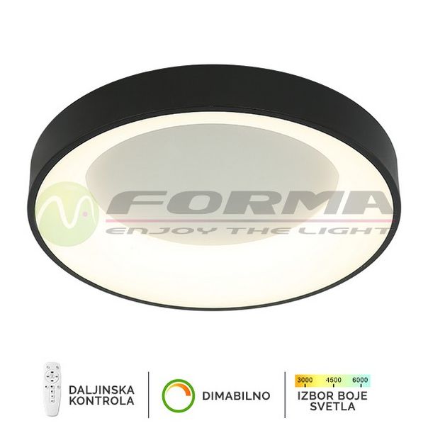 FORMA LED plaf. lampa 66W 3000K-6400K F2049-66C BK - 005808