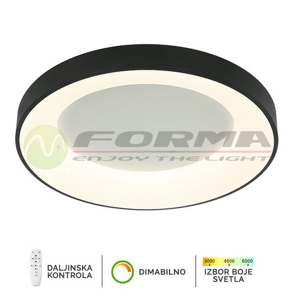 FORMA LED plaf. lampa 86W 4000K F2049-86C BK - 005811