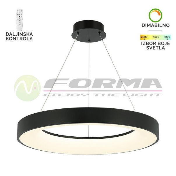FORMA LED visilica 86W 4000K F2049-86V BK - 005817