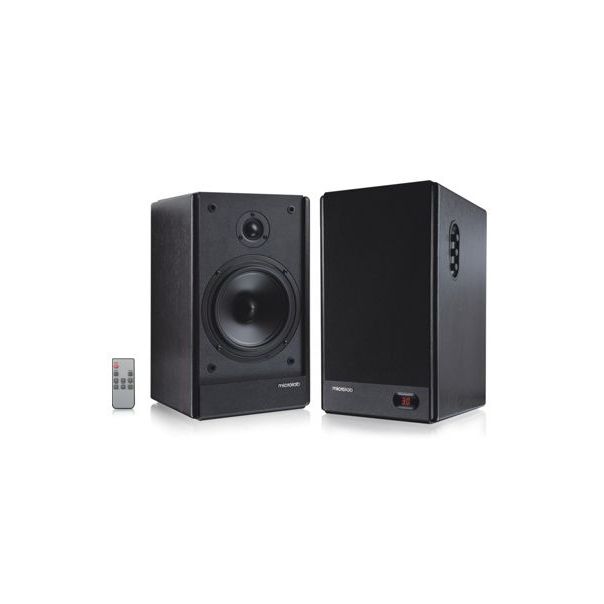 Multimedia - Speaker MICROLAB Solo 6C (Stereo, 100W, 55Hz-20kHz, RoHS, Wood, w/new cables and panel) - SL6C-3164-22002