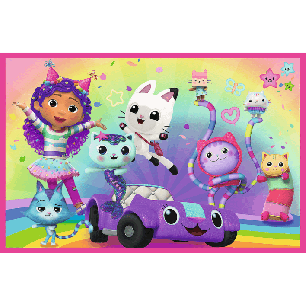 TREFL Puzzle Fun with Gabby - 2x24 dela - 102952-T34433