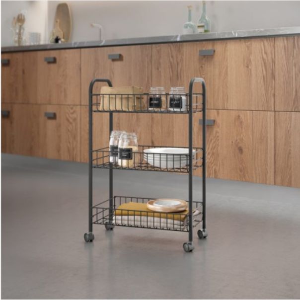 METALTEX Polica sa točkićima Lugano Lava - 344503 000