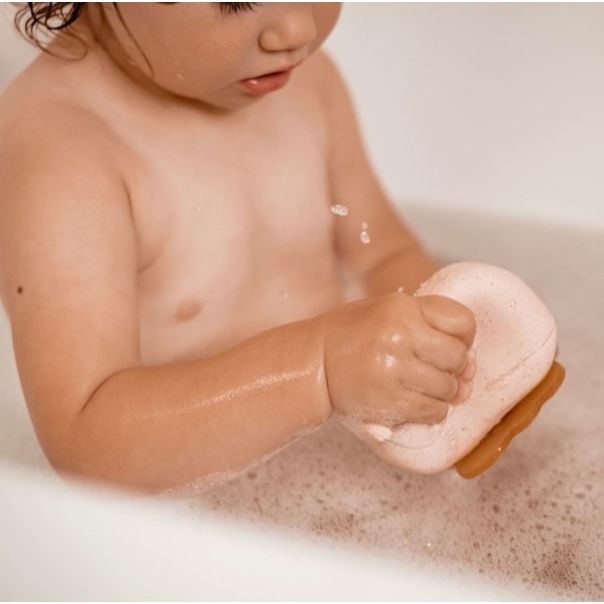HEVEA Squeeze'N'Splash igračke za kupanje Poklon set kit i kornjača, Šampanjska ruža i vanila - 345011