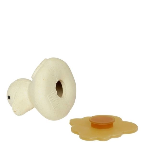 HEVEA Squeeze'N'Splash igračke za kupanje Poklon set Gumena patka i žaba, Snežno plava i žalfija - 345041