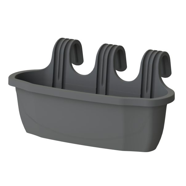 GARDINO Žardinejra 50x18x24.5cm Nica, antracit - 34506