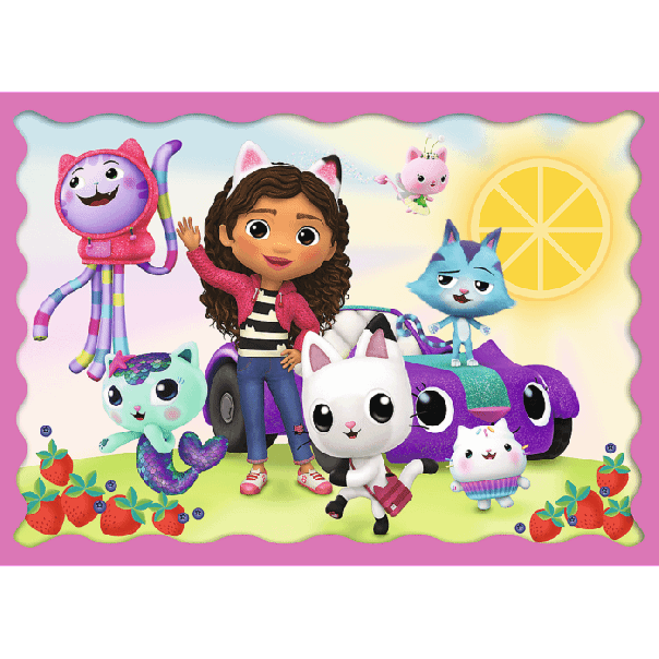 TREFL Puzzle 4u1 Gabby's adventures 34620 - 35, 48, 54, 70 delova - 102824-T34620