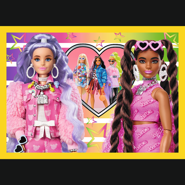 TREFL Puzzle 4in1 Barbie 34626 - 35, 48, 54, 70 delova - 102808-T34626