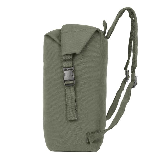 Eco ranac ECO QUEST – reciklirani pamuk 500 g/m², roll-top zatvaranje, maslinasti - EP3259157