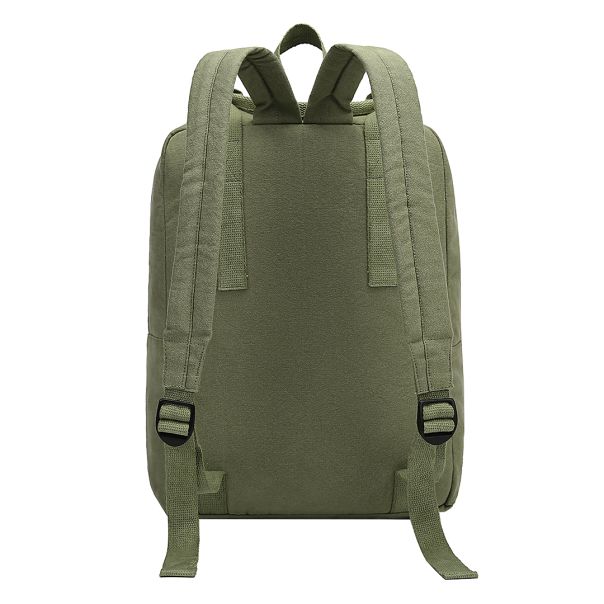 Pamučni ranac ATLAS – 35 × 26 × 12 cm, maslinasti, svakodnevni model - EP3259166