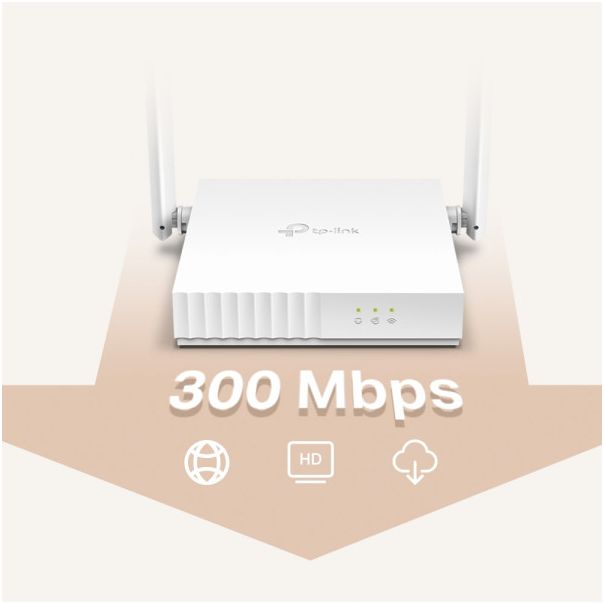 TP LINK LAN Router TP-LINK TL-WR820N WiFi/300Mb/s /1xWAN/2xLAN - TL-WR820N