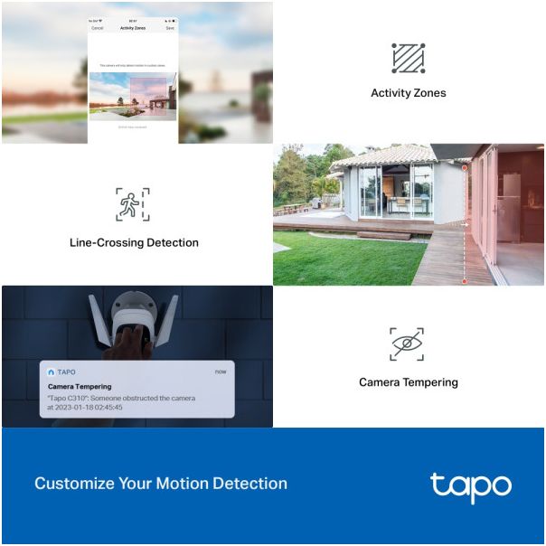 TP LINK Kamera Tapo C310, IP66 - TAPO C310