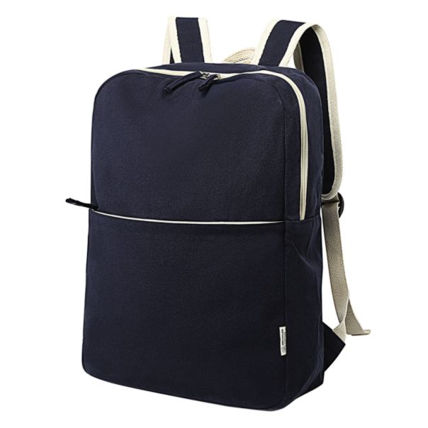 Eko ranac HERITAGE – reciklirani pamuk 280 g/m², OEKO-TEX, GRS, plavi - EP3258754