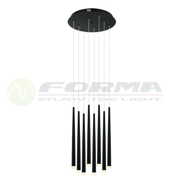 FORMA LED luster 37W 3000K F2605-8L BK - 005877