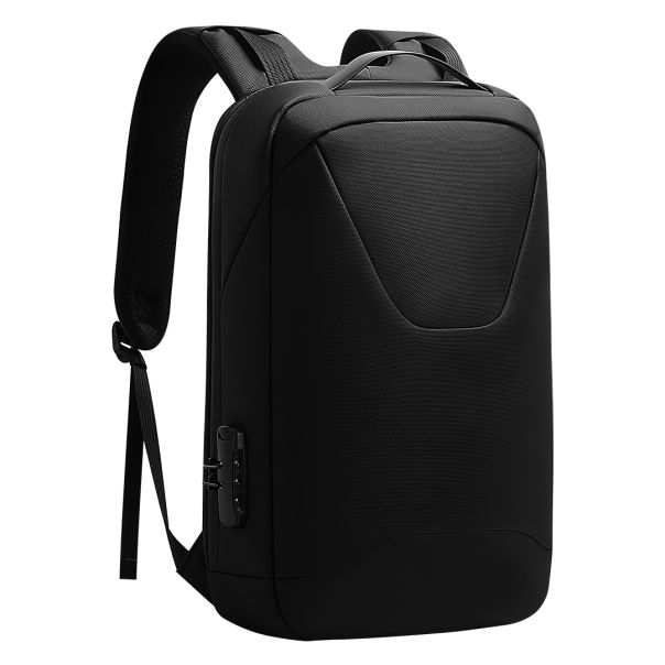 Anti-theft poslovni ranac GORDON – brava sa šifrom, YKK, USB i Type-C, laptop 15