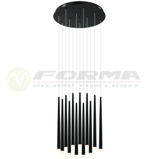 FORMA LED luster 52W 3000K F2605-12L BK - 005881