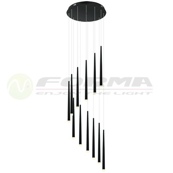 FORMA LED luster 52W 3000K F2605-12LS BK - 005884