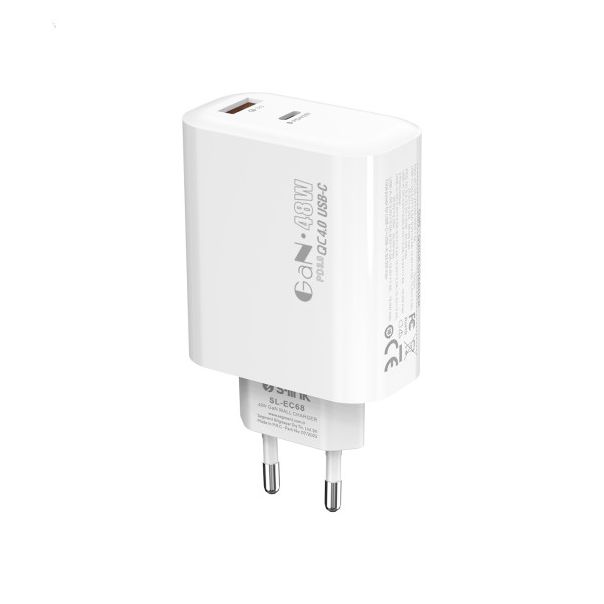 S-LINK Strujni adapter SL-EC68 45W PD30W/QC 18W USB-A/USB-C, brzo punjenje - 158913