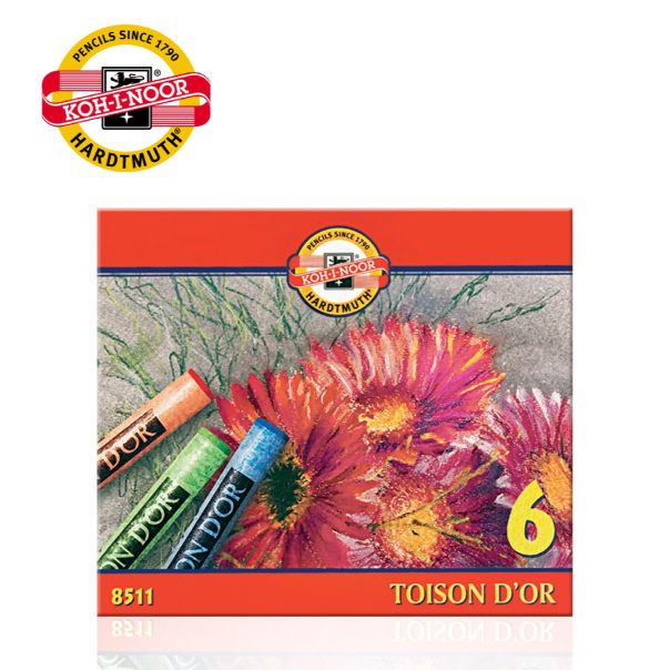 KOOH-I-NOOR Pastela suva, set 1/6 8511006 - 3485-1