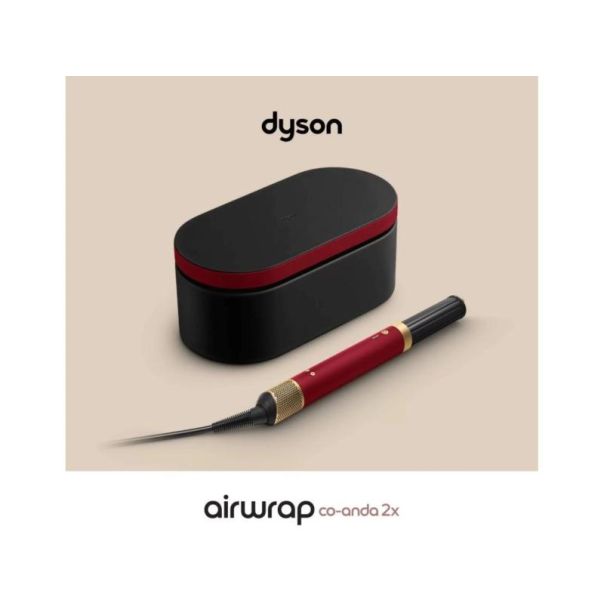 DYSON Stajler za kosu Airwarp Co-anda 2x 176955 Straight+Wavy, crvena/zlatna - EP3003693