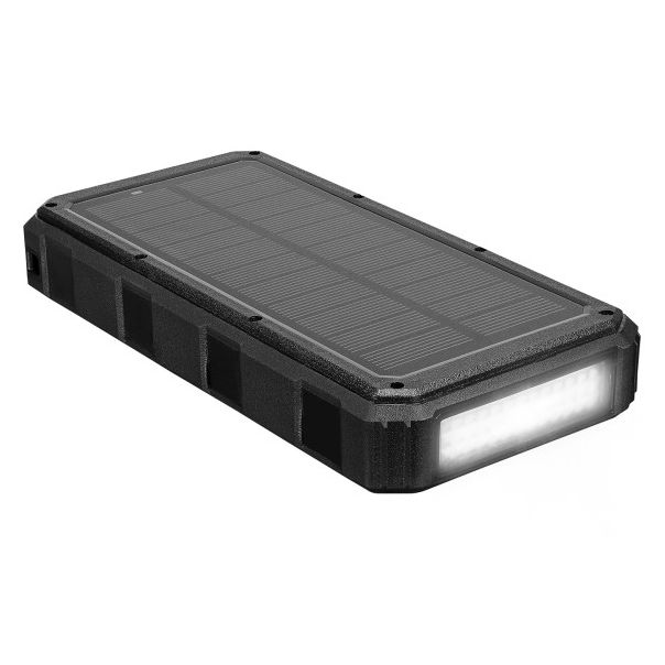 S-LINK Powerbank P120 solar/LED lampa, 12000 mAh - 41261-1