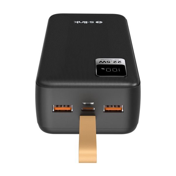 S-LINK Powerbank G330, LCD/PD20W, 30000 mAh, crna - 41266-1