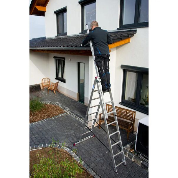 KRAUSE Corda Trodelne Aluminijumske Merdevine 3x9 - 5,3m - 350-1