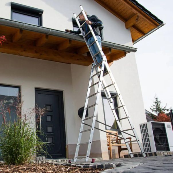 KRAUSE Corda Trodelne Aluminijumske Merdevine 3x9 - 5,3m - 350-1