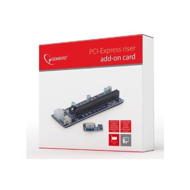 GEMBIRD RC-PCIEX-03 PCI-Express riser add-on card - 19804-1