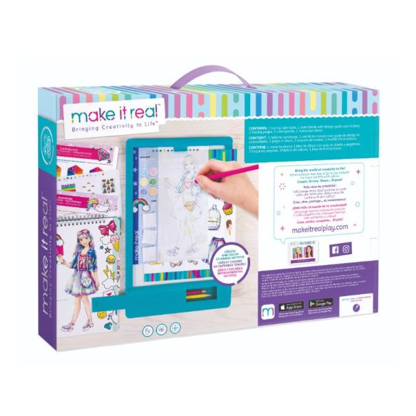 Make it Real Modna svetleća tabla za crtanje - 3502-1